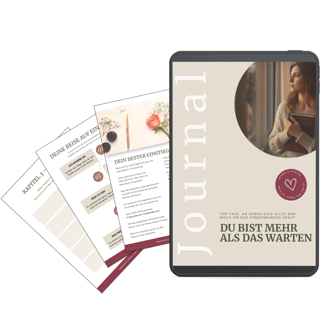Kinderwunsch Journal – am Tablet oder ausgedruckt nutzbar